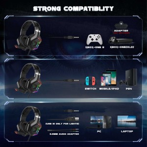 هدفون گیمینگ اونیکوما مدل K10 PRO رنگ مشکی