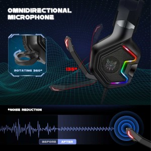 هدفون گیمینگ اونیکوما مدل K10 PRO رنگ مشکی