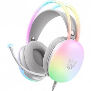 هدست گیمینگ اونیکوما مدل X25 RGB رنگ مشکی