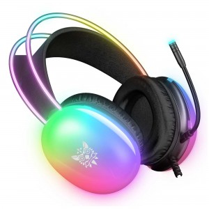 هدست گیمینگ اونیکوما مدل X25 RGB رنگ مشکی