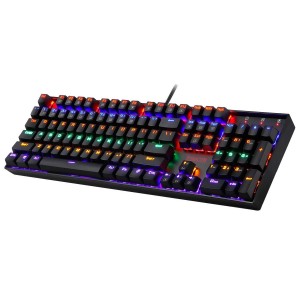 کیبورد گیمینگ ردراگون مدل K551 RGB سوییچ آبی رنگ مشکی