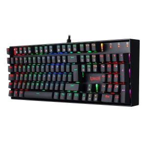 کیبورد گیمینگ ردراگون مدل K551 RGB سوییچ آبی رنگ مشکی