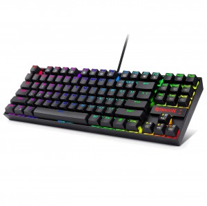 کیبورد گیمینگ ردراگون مدل K552 Kumara RGB سوییچ آبی رنگ مشکی