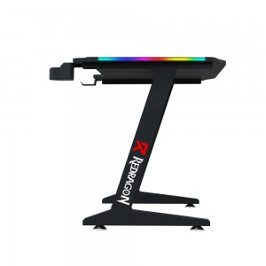 میز گیمینگ ردراگون مدل GD-3111BK 140cm RGB رنگ مشکی