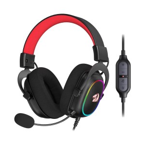 هدفون گیمینگ ردراگون مدل H510 ZEUS X RGB رنگ مشکی