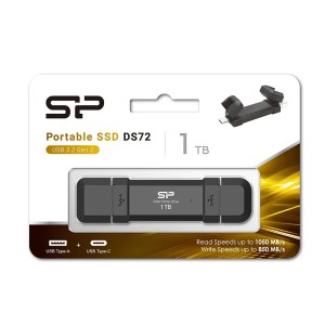 اس اس دی اکسترنال سیلیکون پاور مدل DS72 ظرفیت 1 ترابایت رنگ مشکی