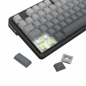 کیبورد گیمینگ ردراگون مدل K673 SP UCAL PRO سوییچ Mint Mambo رنگ خاکستری