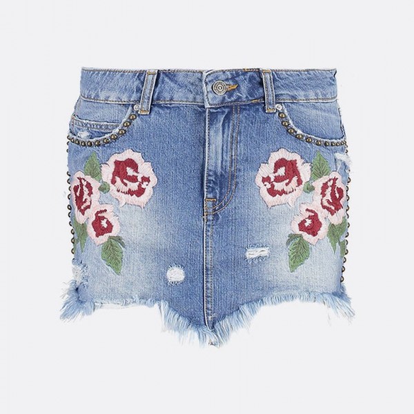 دامن گل گلی