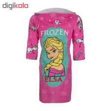حوله پالتویی کودک شایسته مدل Elsa سایز 90 سانتی متر