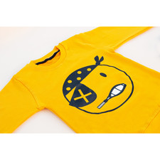 ست سویشرت و شلوار پسرانه طرح دزد دریایی کد 333 رنگ زرد