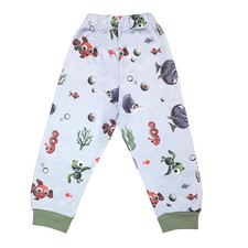 ست تی شرت و شلوار بچگانه مدل آکواریوم کد 3181