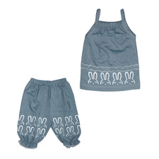 ست تاپ و شلوارک دخترانه کد 129