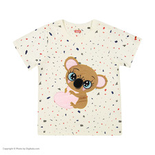 ست تی شرت و شلوارک دخترانه مادر مدل 2041103-54