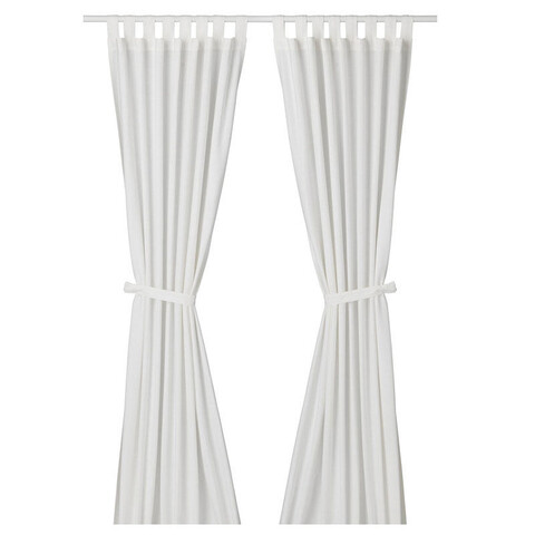 پرده ایکیا مدل 500.901.16 LENDA سایز 300*140 سانتی متر