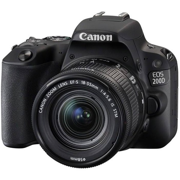 دوربین دیجیتال کانن مدل EOS 200D به همراه لنز EF-S 18-55 mm f/4.5-5.6 IS STM