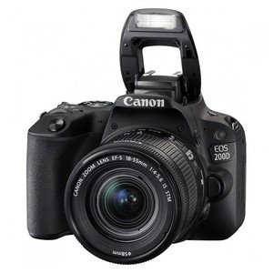 دوربین دیجیتال کانن مدل EOS 200D به همراه لنز EF-S 18-55 mm f/4.5-5.6 IS STM