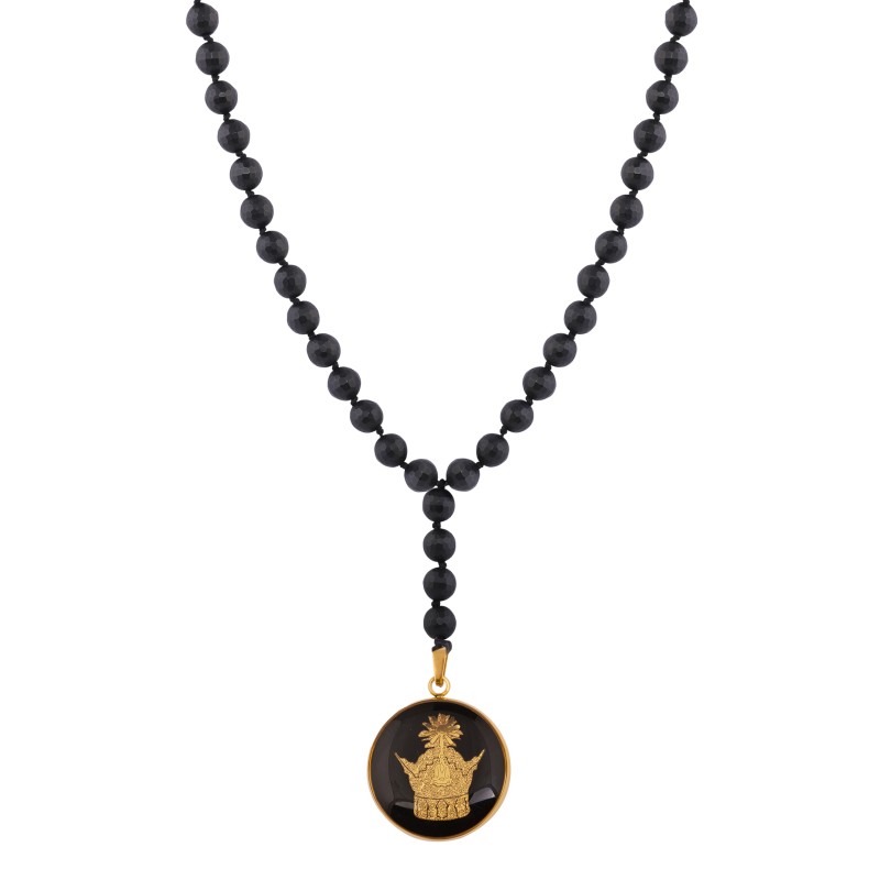 گردنبند مردانه الون مدل تاج کد ONI101