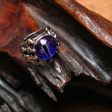 انگشتر مردانه طرح چشم مدل Rk