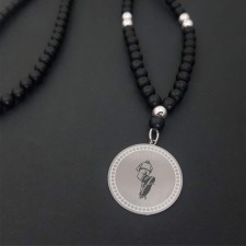 گردنبند مردانه ترمه ۱ مدل اسکیت کد OXS829