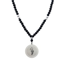 گردنبند مردانه ترمه ۱ مدل اسکیت کد OXS829