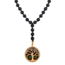 گردنبند مردانه الون طرح درخت زندگی ONI101