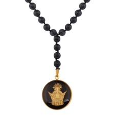 گردنبند مردانه الون مدل تاج کد ONI101