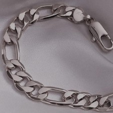 دستبند نقره مردانه گالری ظهیرالدینی مدل BRC-01