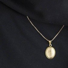 آویز گردنبند طلا 18 عیار ماهک مدل MM0703