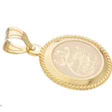 آویز گردنبند طلا 18 عیار زنانه کانیار گالری مدل وان یکاد کد 36