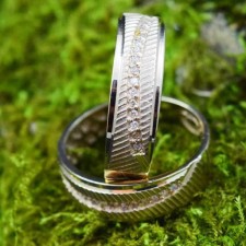 ست حلقه طلا 18 عیار کانیار گالری مدل M24