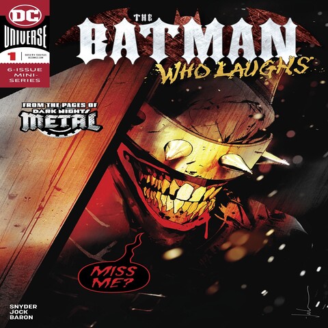 مجله THE BATMAN WHO LAUGHS 1 ژانویه 2018