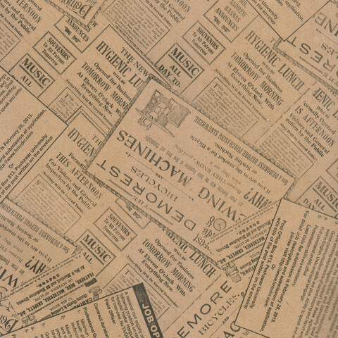 کاغذ کادو طرح روزنامه کد 03