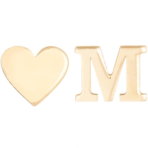 گوشواره طلا 18 عیار رزا مدل EG25