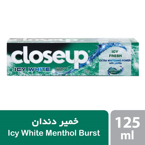 خمیر دندان سفیدکننده کلوس آپ مدل Menthol Burst حجم 125 میلی لیتر
