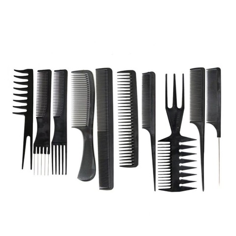 ست شانه مو سافاری کد 31282 بسته 10 عددی