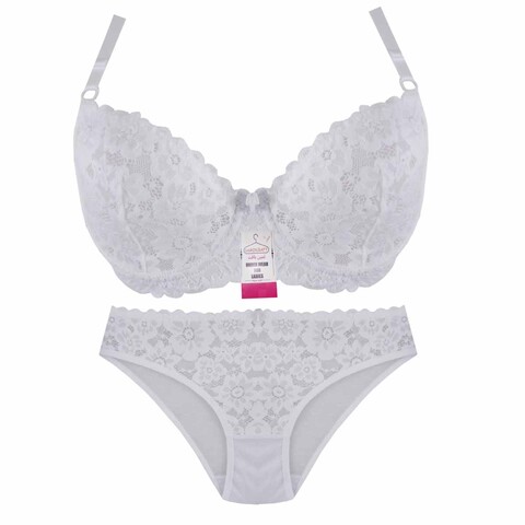 ست شورت و سوتین زنانه ثمین بافت مدل StW000107