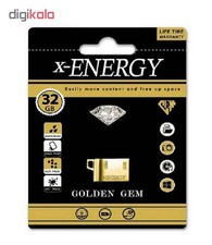 فلش مموری ایکس-انرژی مدل GOLDEN GEM-B ظرفیت 32 گیگابایت