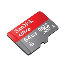 کارت حافظه microSDXC سن دیسک مدل Ultra A1 کلاس 10 استاندارد UHS-I سرعت 120MBps ظرفیت 64 گیگابایت