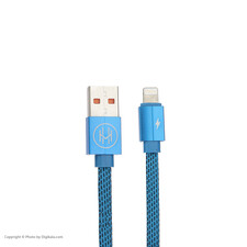 کابل تبدیل USB به لایتنینگ اچ اند ام مدل DCCTL طول 1 متر