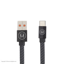 کابل تبدیل USB به USB-C اچ اند ام مدل C04 طول 0.2 متر