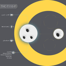 دوربین مداربسته آنالوگ هایلوک مدل THC-T110-P