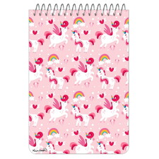 دفترچه یادداشت 50 برگ مستر راد طرح اسب تک شاخ کد unicorn 1334