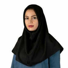 مقنعه  مدل نیم چادری