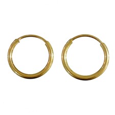 گوشواره طلا 18 عیار زنانه کانیار گالری کد 122