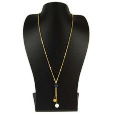 گردنبند طلا 18 عیار مانچو مدل sfg630