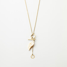 گردنبند طلا 18 عیار زنانه مدل NM10