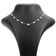 گردنبند طلا 18 عیار زنانه مدل MN11