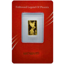 طلای گرمی 24 عیار ایران شمش مدل سیمرغ