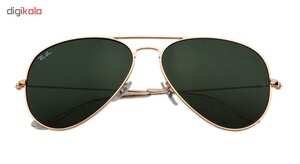 عینک آفتابی مردانه مدل Aviator Large Metal