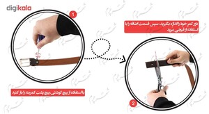 کمربند مردانه شهر چرم مدل 1-R-245100